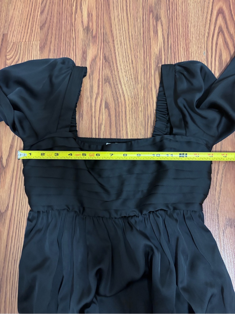 Abercrombie & Fitch Emerson satin babydoll mini dress - Picture 7 of 8